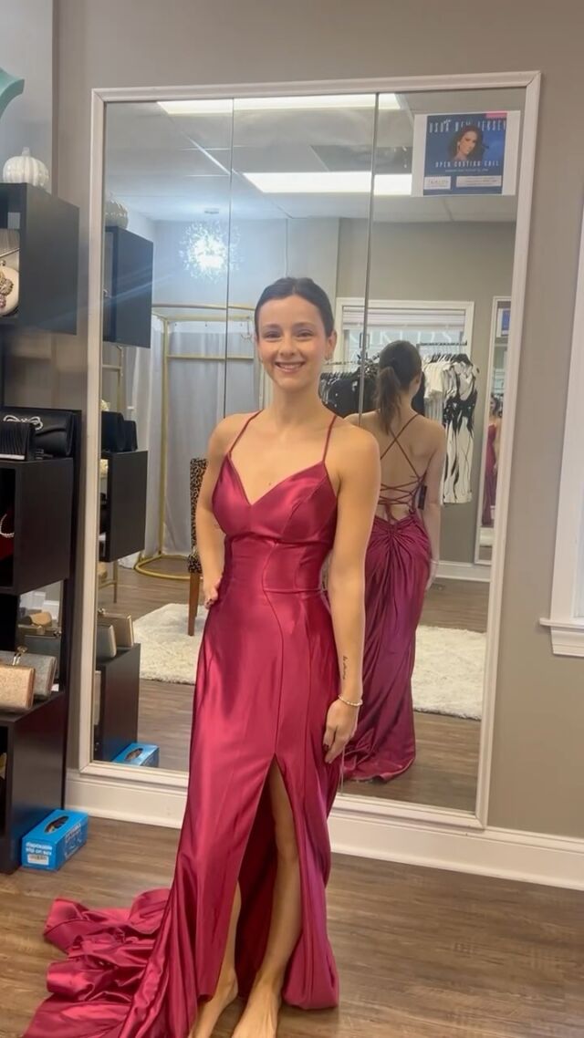 strapless open back dress Juni Holiday Dress in Powder Pink + Hand Stitching